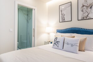 1 makuuhuone, silitysrauta/-lauta, vauvan matkasänky, ilmainen Wi-Fi