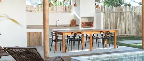 Restauration en plein air