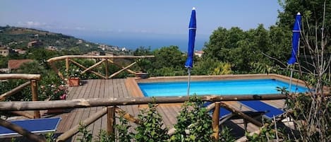 Seasonal outdoor pool
