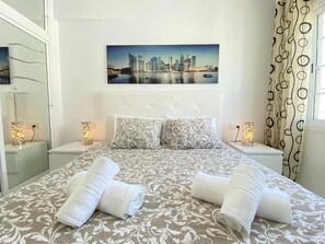 2 bedrooms, iron/ironing board, Internet