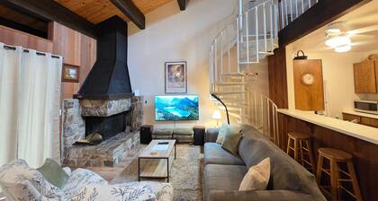 Spiral Staircase 4 Bedroom Home by RedAwning