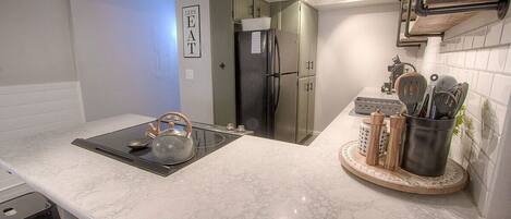 Condo, 1 Bedroom | Private kitchen | Fridge, coffee/tea maker, toaster