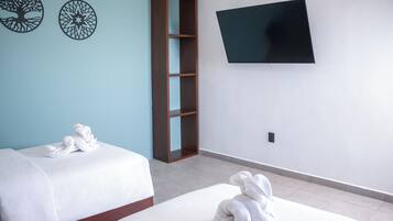 Estudio Deluxe | Caja de seguridad en la habitación, wifi gratis y ropa de cama
