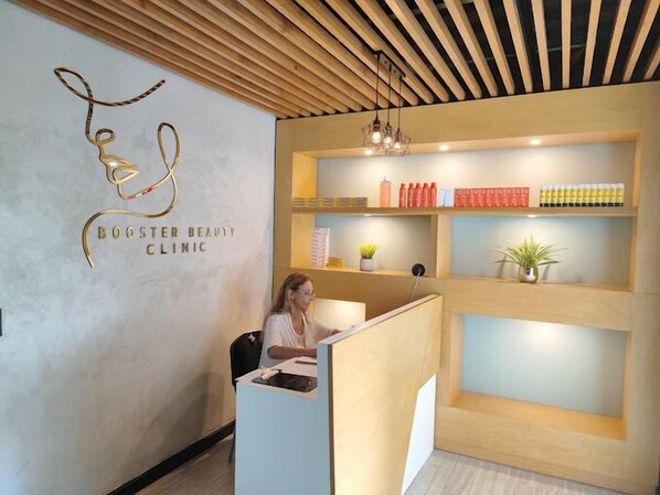 Recepción del spa