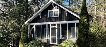 Fall is calling! Don't wait to book this Lake Junaluska cottage!