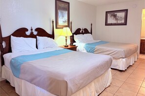 Room, Non Smoking, Kitchenette (3 Full Beds) | Desk, free WiFi, bed sheets