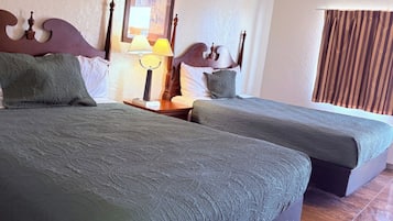 Room, 2 Queen Beds, Non Smoking | Desk, free WiFi, bed sheets