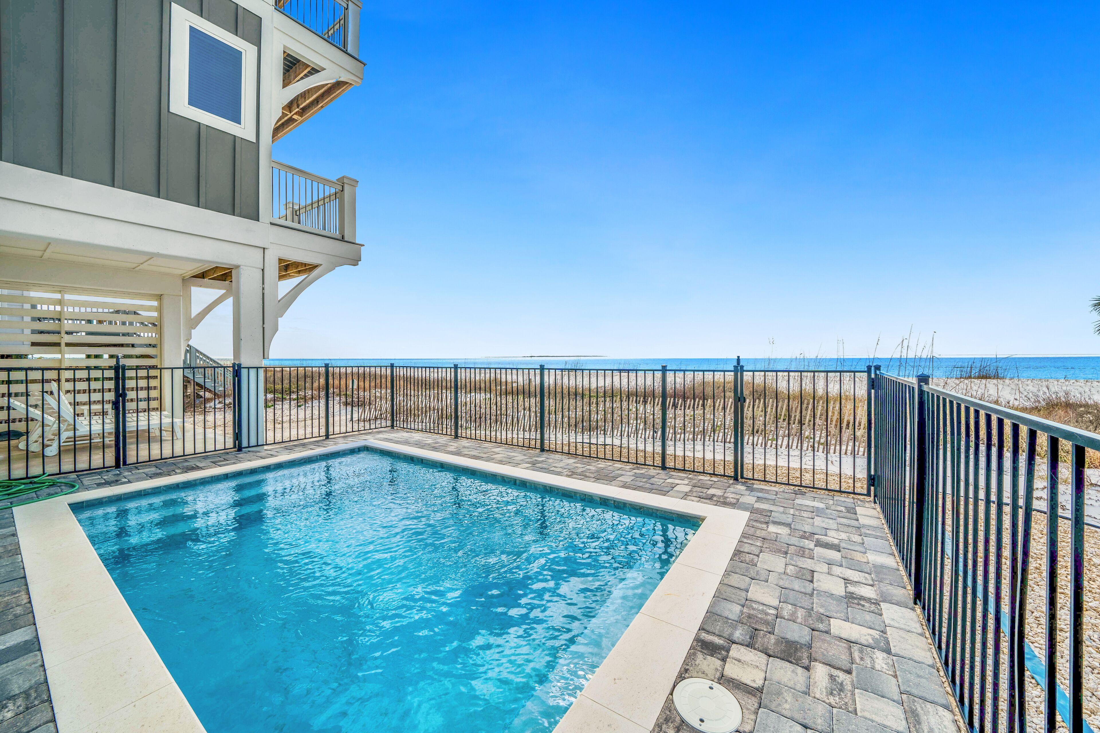 Et oppvarmet basseng