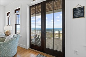 TV - Sea Section: Beachfront North Cape Home- Sleeps 10, Pet Friendly, In Ovation! (Cape San Blas)