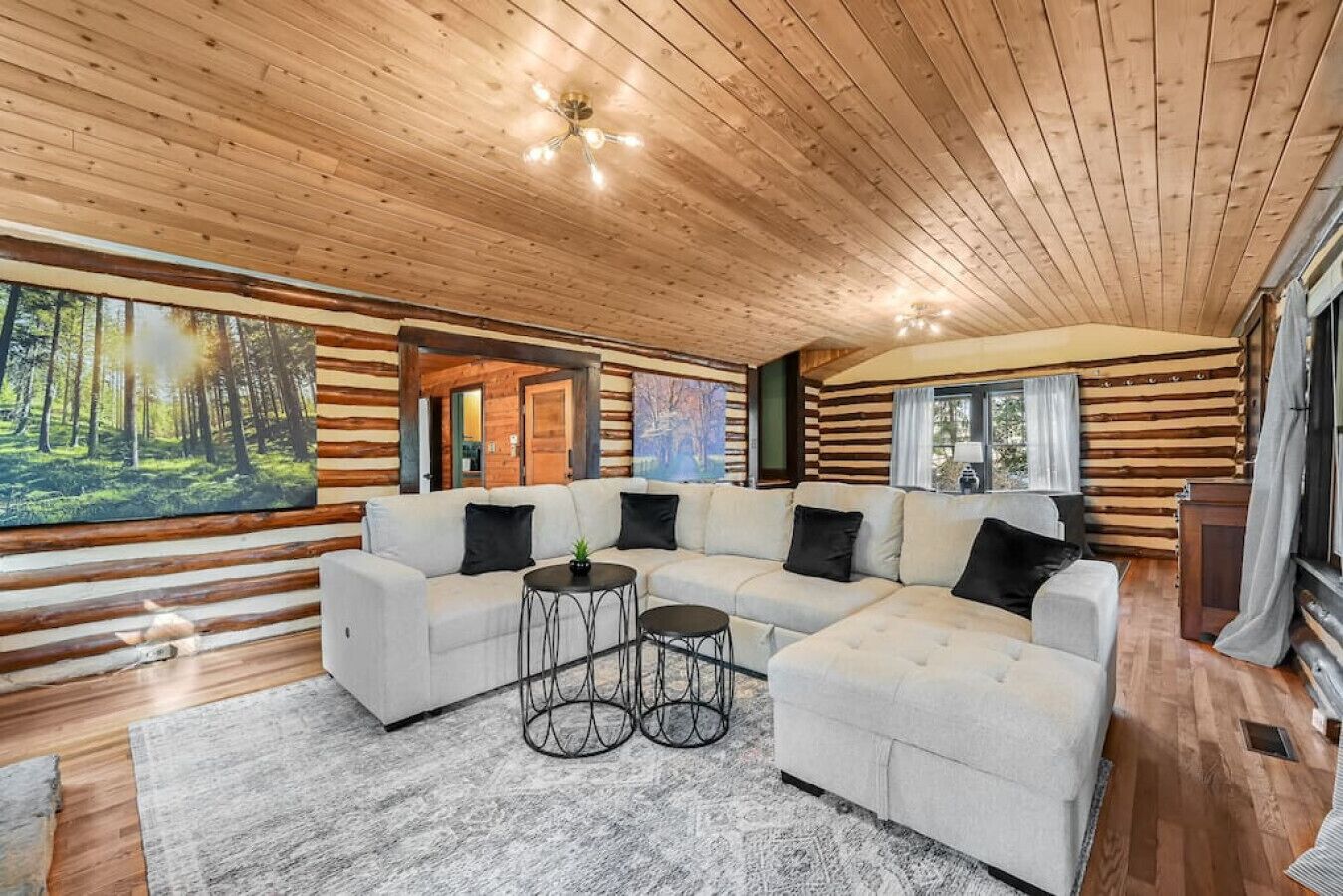 Smart TV, table football, ping pong, books