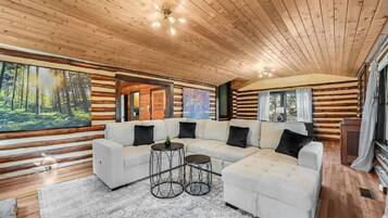 Smart TV, table football, ping pong, books