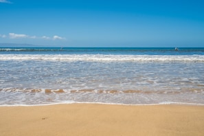 On the beach