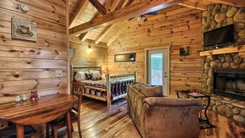 Cheminée, lecteur de DVD