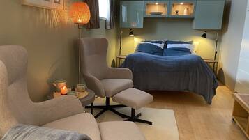 1 soverom, wi-fi og sengetøy