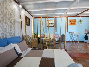 1 bedroom, iron/ironing board, WiFi, bed sheets - Cute Villa with Views and Pool (Guía)