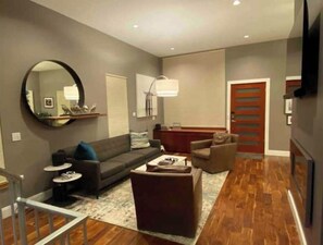 Fireplace - Contemporary Urban Sanctuary (Seattle)