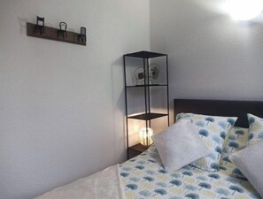 2 室のベッドルーム、ベッドシーツ