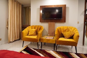 Luxury Triple Room, Multiple Beds, Non Smoking, City View | Minibar, individually decorated, individually furnished - NUVA HOTEL (Islamabad)