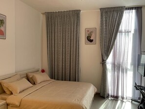 1 bedroom, iron/ironing board, WiFi, bed sheets