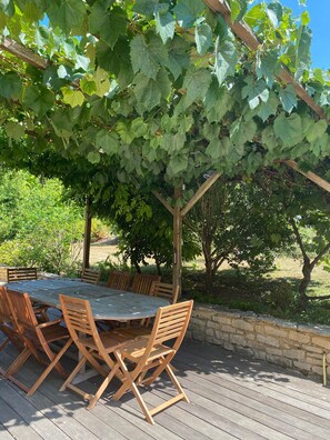 Restauration en plein air