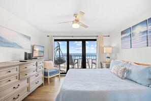 3 bedrooms, iron/ironing board, free WiFi, bed sheets - Oceanfront Bliss: Spacious 3BR/3BA with Pool, Large Porch at Cherry Grove Point (North Myrtle Beach)