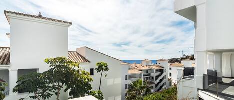 Blick von der Unterkunft