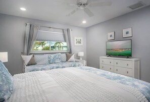 2 bedrooms, iron/ironing board, free WiFi, bed sheets