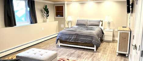 1 chambre, fer et planche à repasser, Wi-Fi gratuit, draps fournis