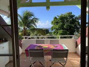 Outdoor dining - SEASONAL RENTAL GUADELOUPE (Sainte-Anne)
