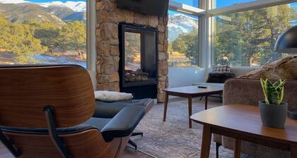 Trails End Getaway · Modern Cabin w/ Hot Tub near Sand Dunes Nat'l Park