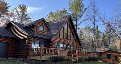 Clear Lake Cabin & Sandy Beach close to Tomahawk