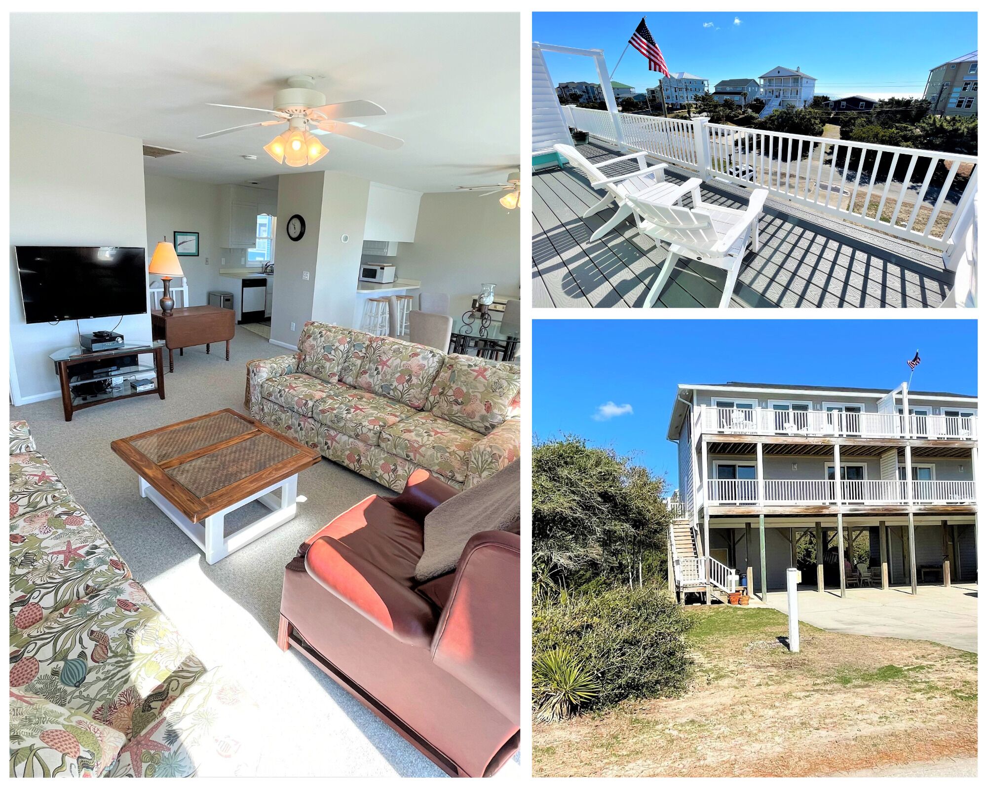 Second row, ocean view duplex w/ easy beach access