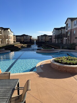 Pool - Cozy 1br apartment in Energy Corridor (Houston)