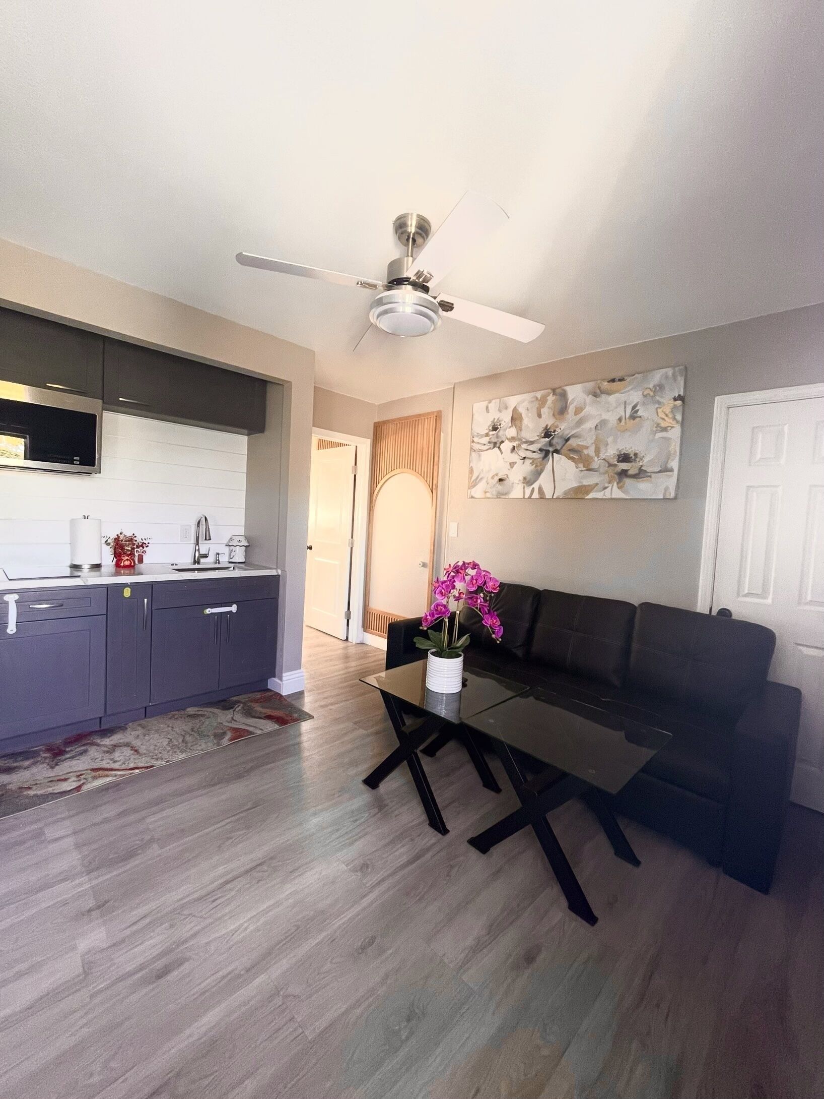 It is like small guest house with one bedroom one bath, and kitchen