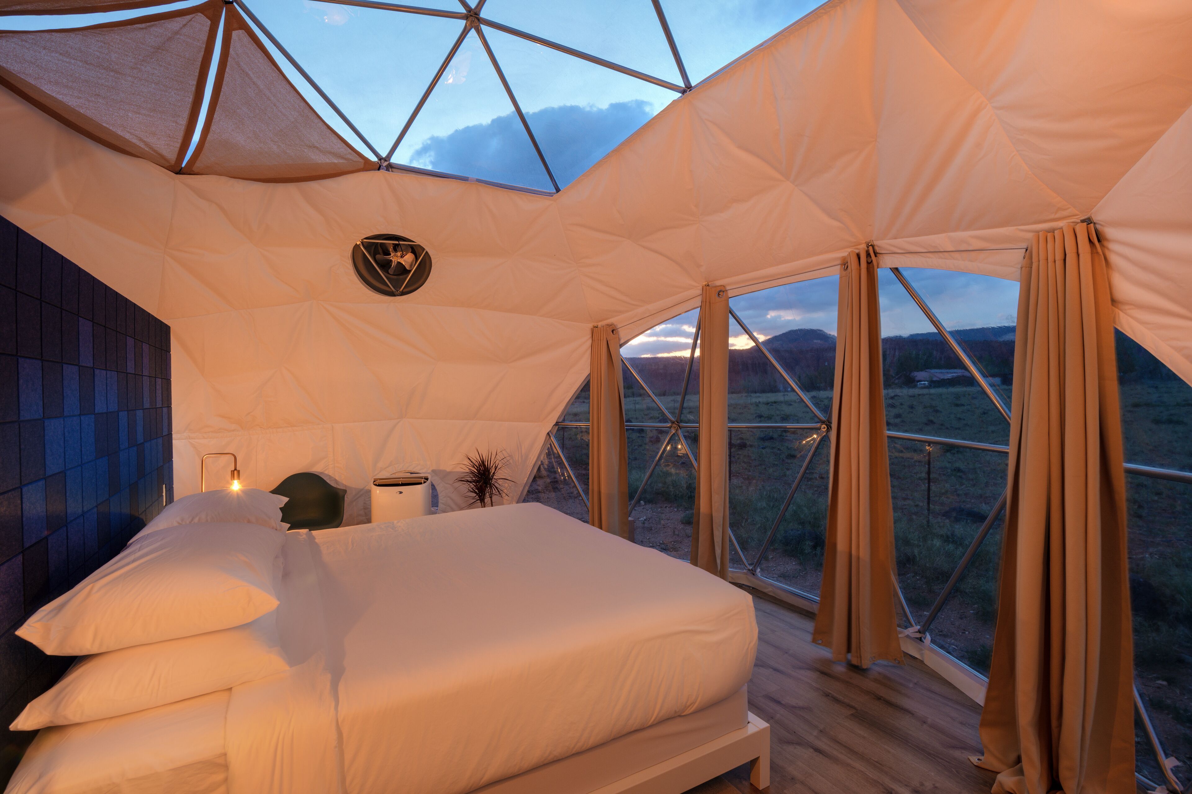 Glamping King Skylight Dome | Näkymä vuoristoon
