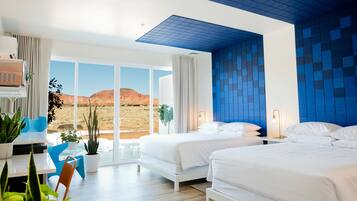 Essential Double Queen | Roupas de cama premium, camas com colchões pillow-top, escrivaninha