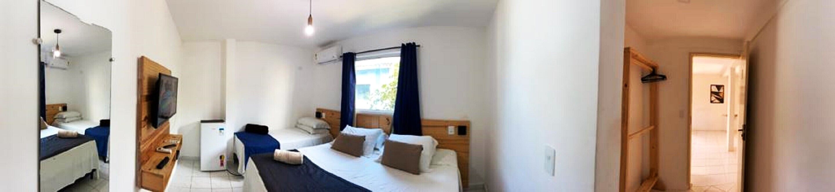 Minibar, muebles diferentes, wifi gratis y ropa de cama 