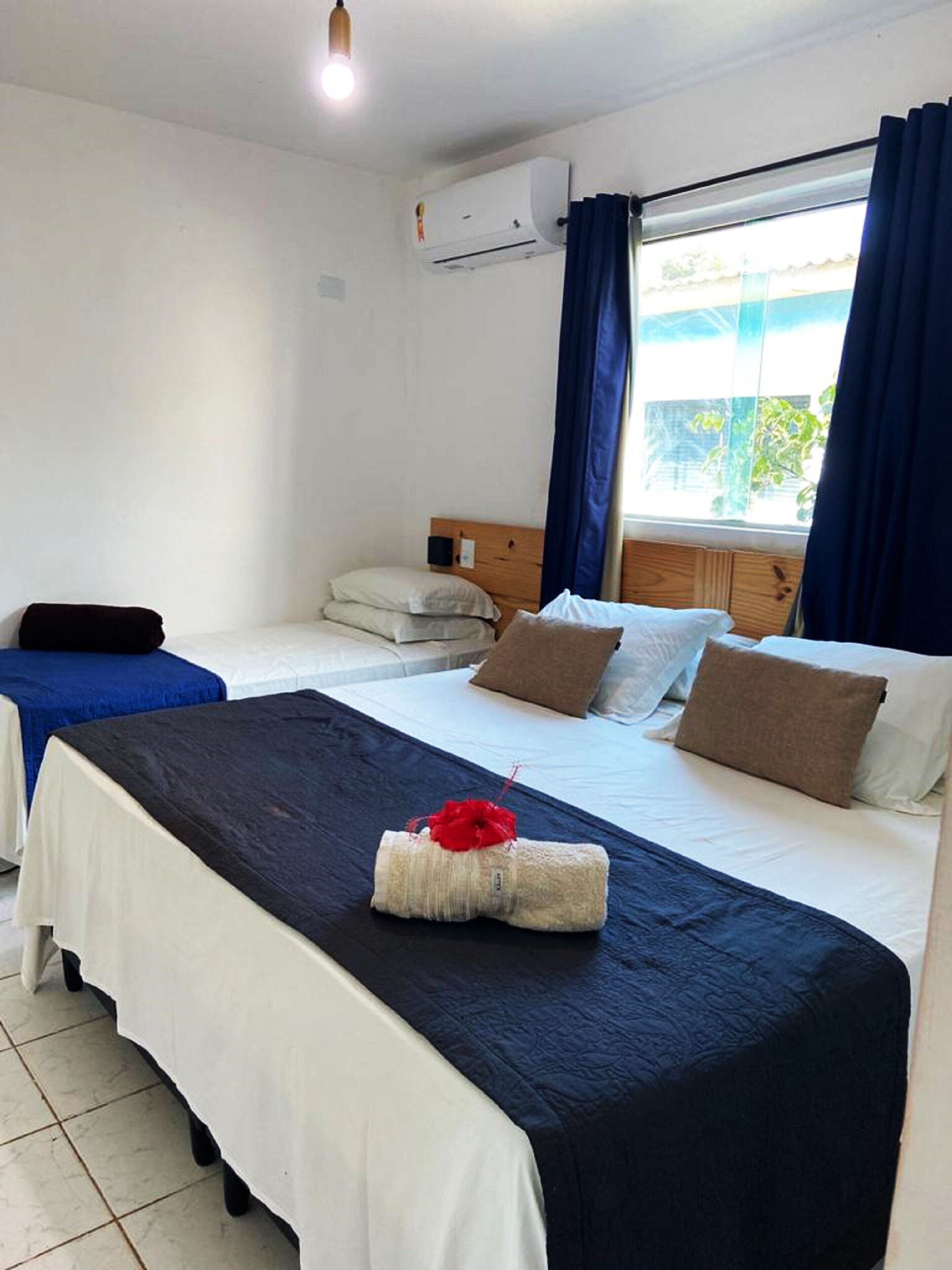 Minibar, muebles diferentes, wifi gratis y ropa de cama 