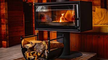Cabane Luxe, 3 chambres, vue montagne