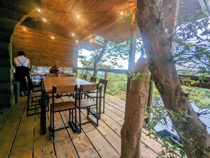 奢華小屋 | 私人廚房 | 電冰箱、微波爐、電熱水壺、烤麵包機