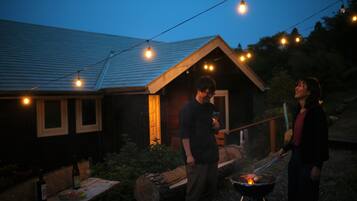 Luxury Cabin, 3 Bedrooms, Mountain View | Terrace/patio