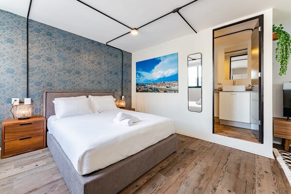 1 bedroom, iron/ironing board, WiFi, bed sheets - VH | Chic Loft | Gym + Rooftop | Condesa | 285 (México D.F.)