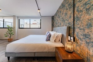 1 bedroom, iron/ironing board, WiFi, bed sheets - VH | Nice Loft | Rooftoop + Gym | Condesa | 293 (México D.F.)