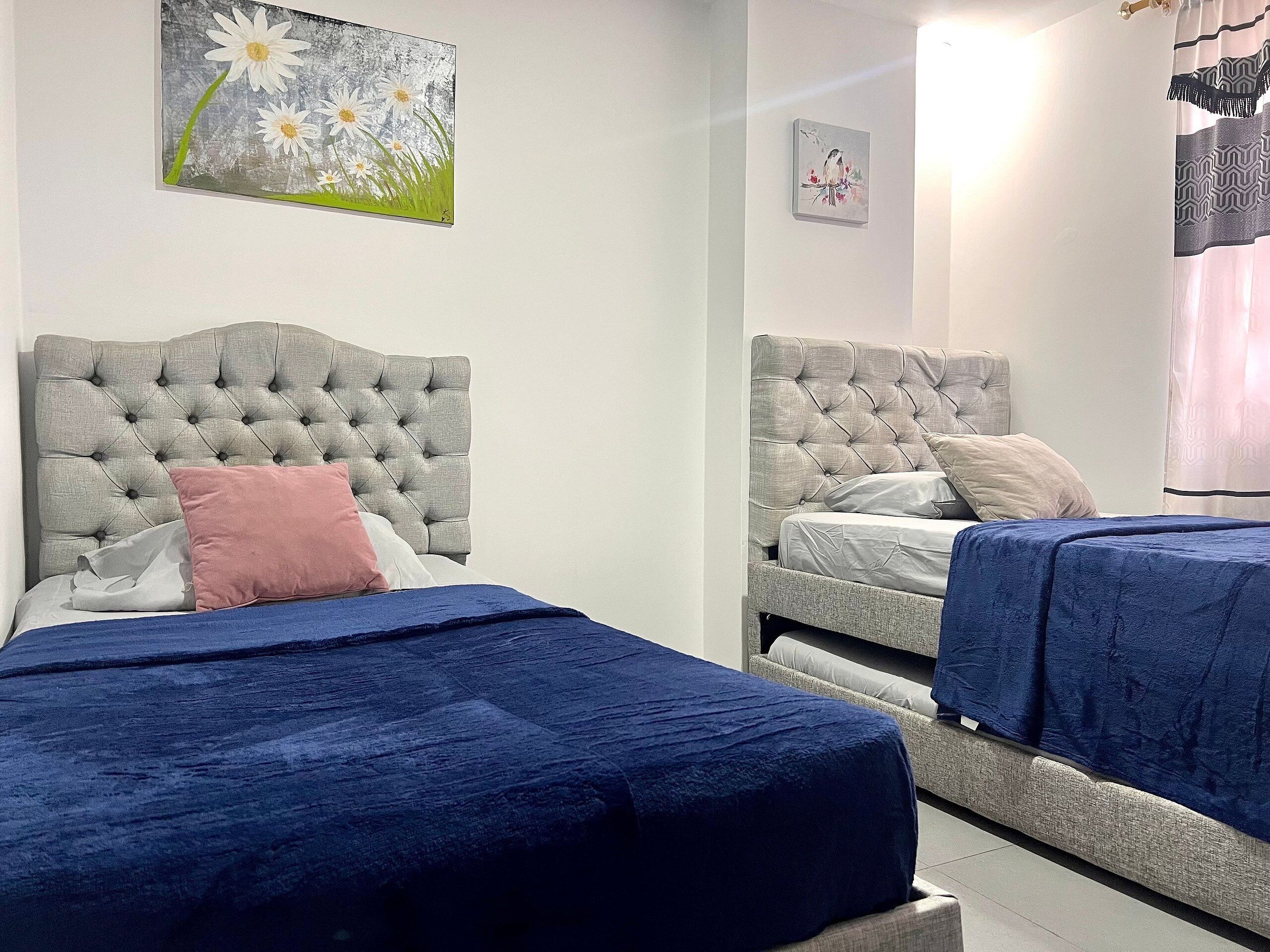 Departamento | 2 habitaciones, ropa de cama hipoalergénica, edredón y wifi gratis 