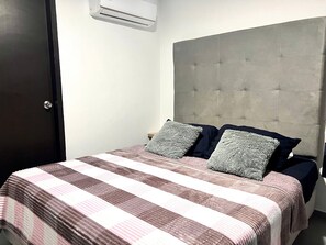Departamento | 2 habitaciones, ropa de cama hipoalergénica, edredón y wifi gratis 