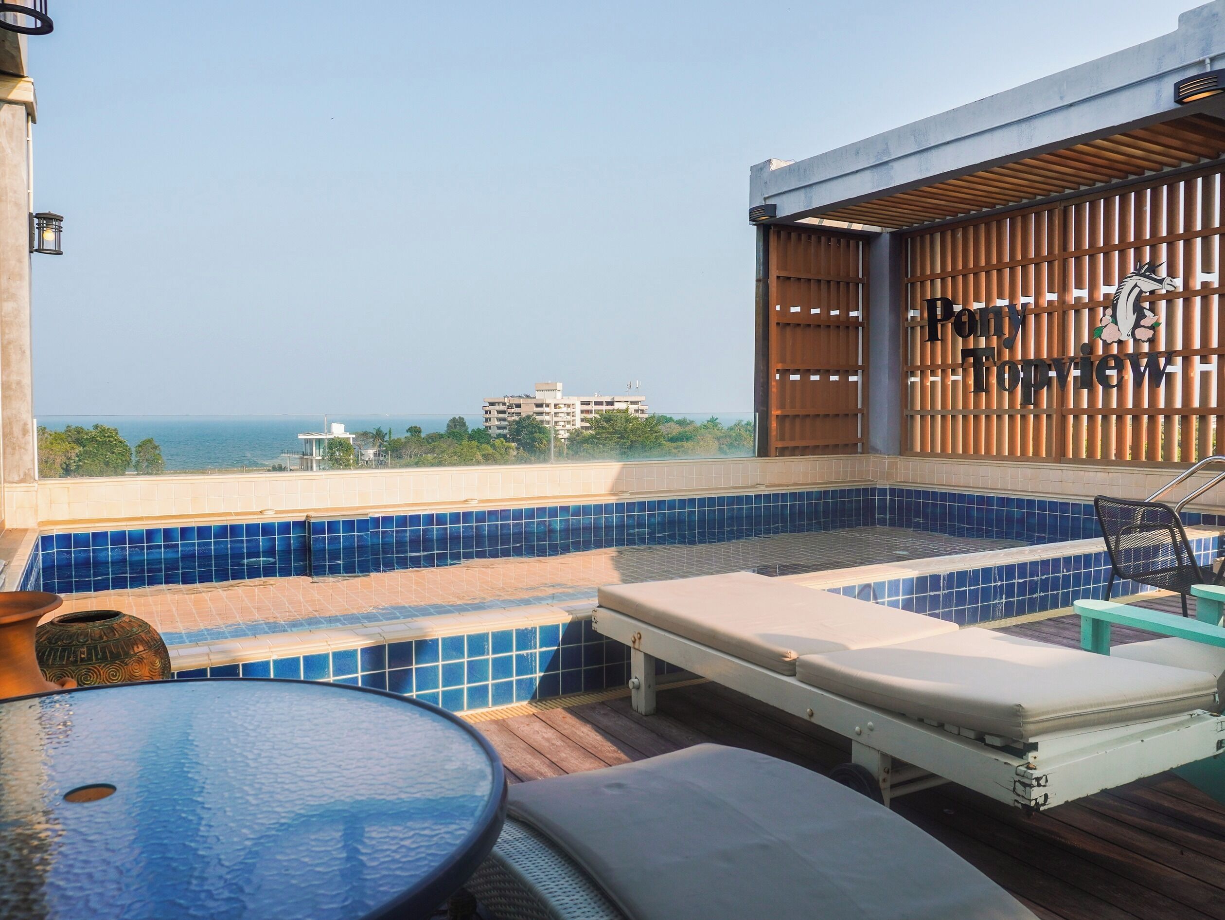 Indoor pool, outdoor pool