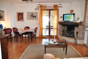 Vila, 3 kamar tidur, teras, pemandangan kolam renang | Lounge