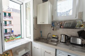 บ้านพัก, 1 ห้องนอน, สูบบุหรี่ได้, ระเบียง | ครัวส่วนตัว
