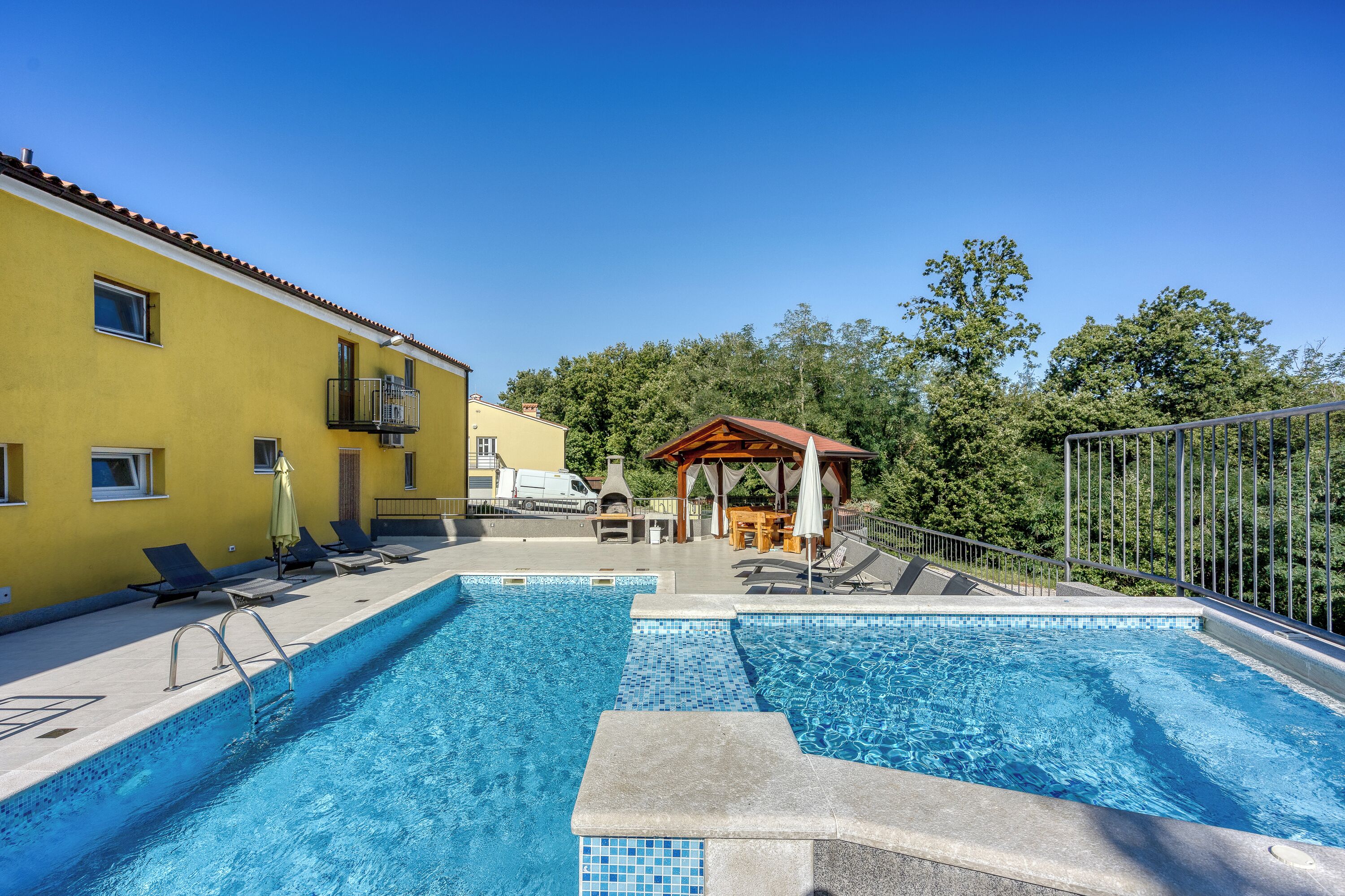 Family House, Multiple Bedrooms, 2 Bathrooms (Pool House Klarina) | Pool | Seasonal outdoor pool
