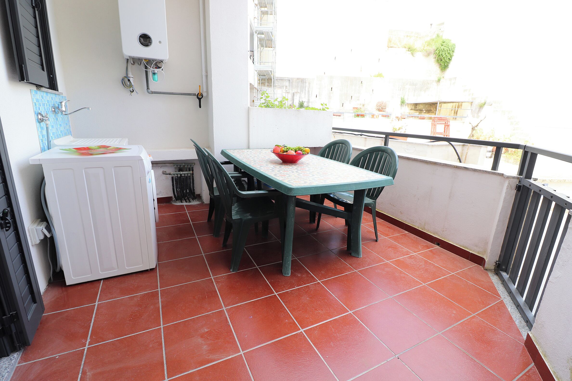 Casa, 2 habitaciones, balcón, vista a la ciudad | Restaurante al aire libre